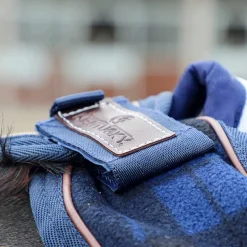 Kentucky Horsewear - Couvre-reins Heavy Fleece à carreaux 0g