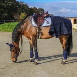 Kentucky Horsewear - Couvre-reins Heavy Fleece à carreaux 0g