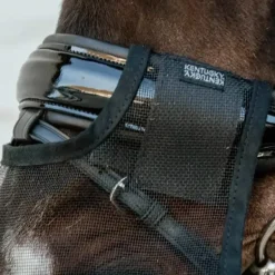 Kentucky Horsewear - Filet de nez anti-mouches noir
