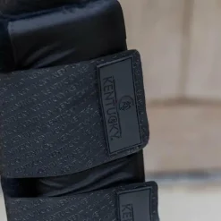 Kentucky Horsewear - Guêtres d'écurie Protect Classic antérieurs noir (x2)