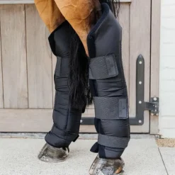 Kentucky Horsewear - Guêtres d'écurie longues Protect postérieurs noir (x2)