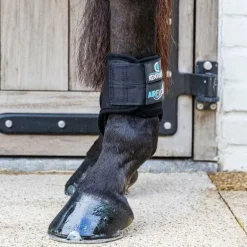 Kentucky Horsewear - Guêtres de cross courtes postérieurs 3D Air Flow Skin Friendly noir