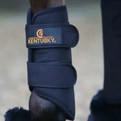 Kentucky Horsewear - Guêtres cheval 3D Spacer Turnout Boots noir x2