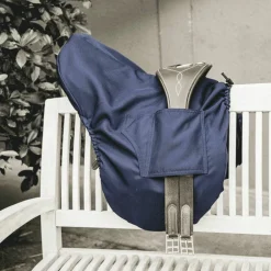 Kentucky Horsewear - Housse de selle CSO bleu marine