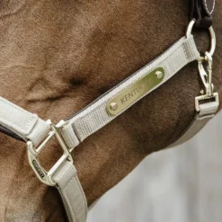 Kentucky Horsewear - Licol anatomique nylon beige