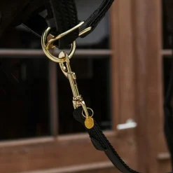 Kentucky Horsewear - Longe en nylon tressé noir 2 m