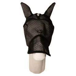 Kentucky Horsewear - Masque anti-mouches Heart avec oreilles et nez noir
