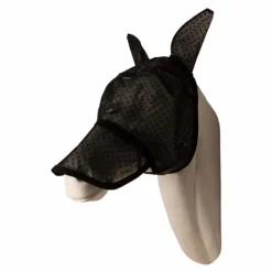 Kentucky Horsewear - Masque anti-mouches Heart avec oreilles et nez noir