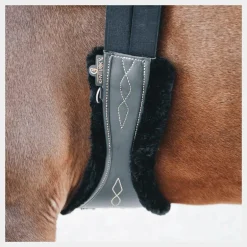Kentucky Horsewear - Mouton amovible sangle anatomique noir