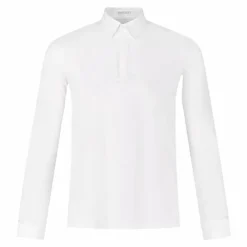Kentucky Horsewear - Polo de concours manches longues homme Classic blanc