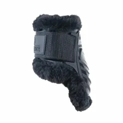 Kentucky Horsewear - Protège-boulets jeunes chevaux mouton vegan noir mouton noir