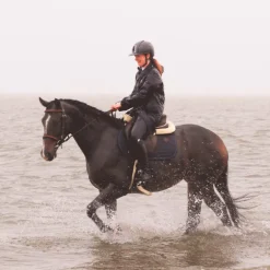 Kentucky Horsewear - Sangle bavette mouton marron