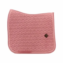 Kentucky Horsewear - Tapis de dressage Velvet Vieux Rose