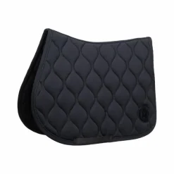 Kentucky Horsewear - Tapis de selle Wave jumping 3D logo noir