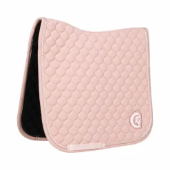 Kentucky Horsewear - Tapis de dressage 3D logo Onion Quilt vieux rose