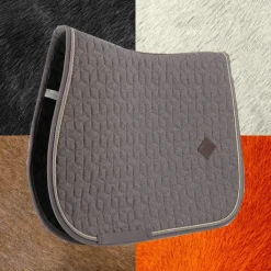 Kentucky Horsewear - Tapis de selle Laine gris