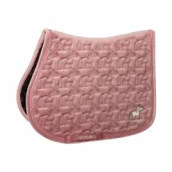 Kentucky Horsewear - Tapis de selle Sammy glitter pearls vieux rose