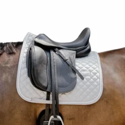Kentucky Horsewear - Tapis de dressage Diamond Rope gris