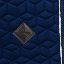 Kentucky Horsewear - Tapis de selle Basic Velvet jumping marine