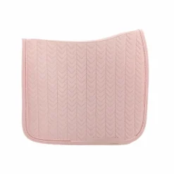 Kentucky Horsewear - Tapis de dressage Velvet Pearls rose tendre