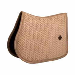 Kentucky Horsewear - Tapis de selle Velvet Mini Pearls beige