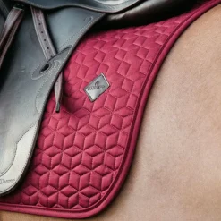 Kentucky Horsewear - Tapis de dressage Basic bordeaux