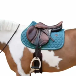Kentucky Horsewear - Tapis de selle Melange vert emeraude