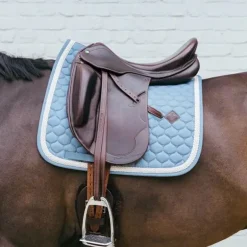 Kentucky Horsewear - Tapis de dressage Plaited Cord bleu ciel