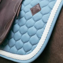 Kentucky Horsewear - Tapis de dressage Plaited Cord bleu ciel