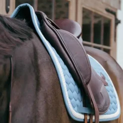 Kentucky Horsewear - Tapis de dressage Plaited Cord bleu ciel