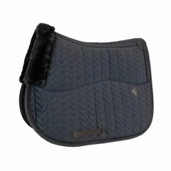 Kentucky Horsewear - Tapis de selle Skin Friendly Velvet noir