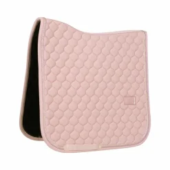 Kentucky Horsewear - Tapis de dressage Rubber logo vieux rose