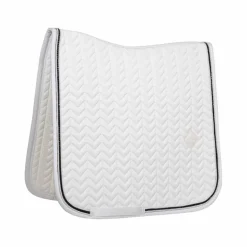 Kentucky Horsewear - Tapis de dressage Metal Chain blanc