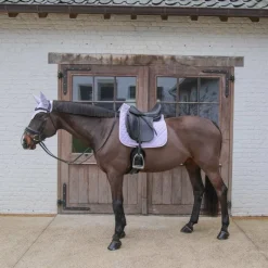 Kentucky Horsewear - Tapis de dressage Softshell Onion Quilt parme/ rose pâle