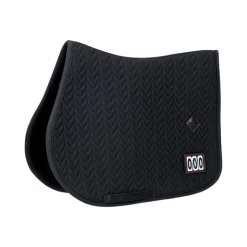 Kentucky Horsewear - Tapis de selle Fishbone Compétition 2 numéros noir