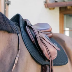 Kentucky Horsewear - Tapis de selle Metal Chain noir