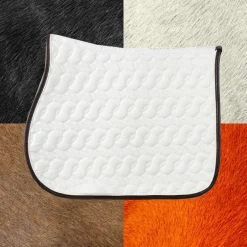 Kentucky Horsewear - Tapis de selle blanc sans logo