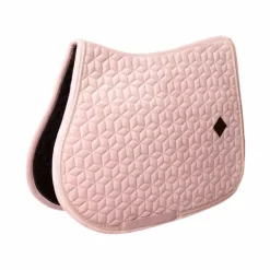 Kentucky Horsewear - Tapis de selle Velvet soft rose