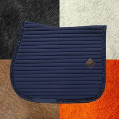 Kentucky Horsewear - Tapis de selle Pearls marine