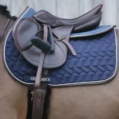 Kentucky Horsewear - Tapis de selle marine sans logo