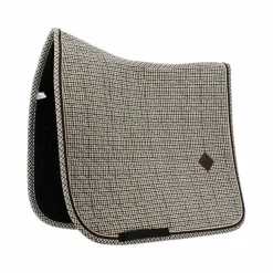 Kentucky Horsewear - Tapis de dressage Pied de Poule Brun