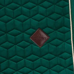 Kentucky Horsewear - Tapis de dressage Velvet Vert foncé