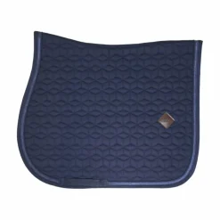 Kentucky Horsewear - Tapis de selle Glitter Rope marine