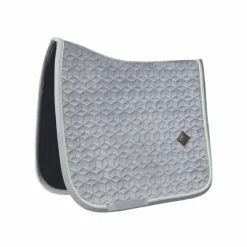 Kentucky Horsewear - Tapis de dressage Basic Velvet gris
