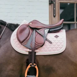 Kentucky Horsewear - Tapis de selle Plaited Cord rose pâle