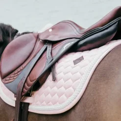 Kentucky Horsewear - Tapis de selle Plaited Cord rose pâle