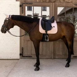 Kentucky Horsewear - Tapis de dressage Velvet soft rose