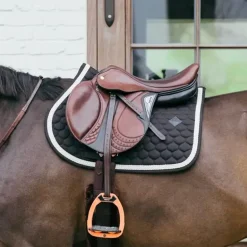 Kentucky Horsewear - Tapis de selle Plaited Cord noir