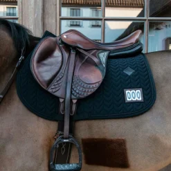 Kentucky Horsewear - Tapis de selle Fishbone Competition noir