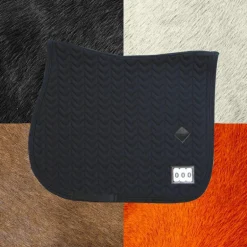 Kentucky Horsewear - Tapis de selle Fishbone Competition noir